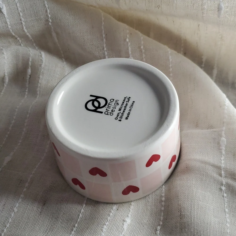 Heart Pattern Ramekins Set‎ of 4